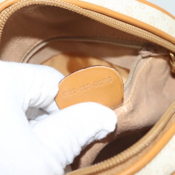 GUCCI Micro GG Supreme Shoulder Bag PVC Beige Gold 007 115 0088 Auth BA3970 - Picture 12 of 16